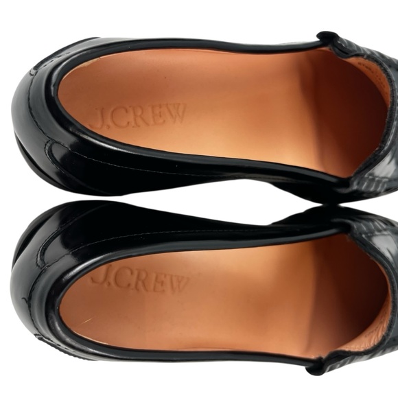 J.Crew Winona Lug Sole Penny Loafers in Spazzolato Leather Women 9 - Picture 8 of 11